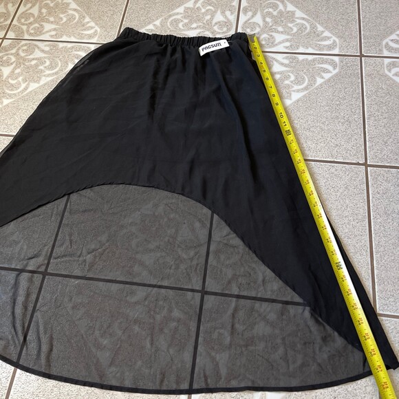 NWT PacSun High Low Chiffon Skirt Size Small - Picture 6 of 9